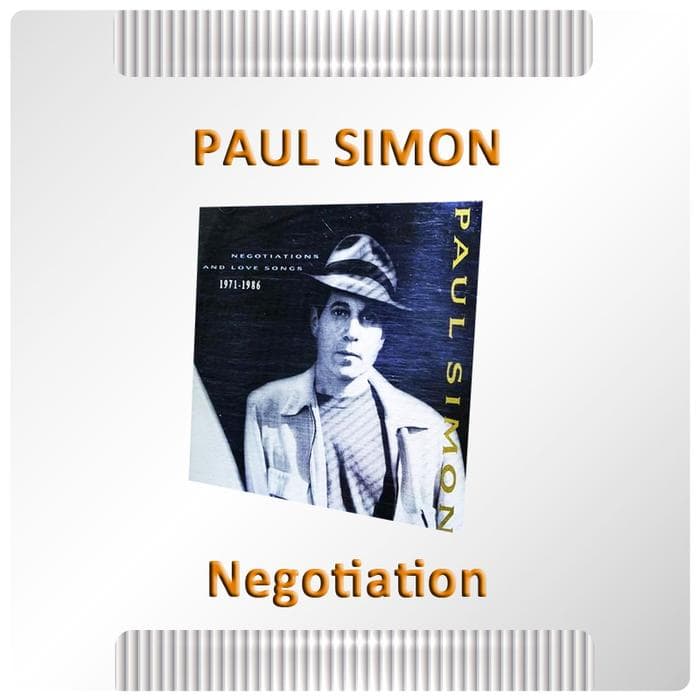 CD Musik Ex Koleksi Pribadi - Paul Simon - Negotiation