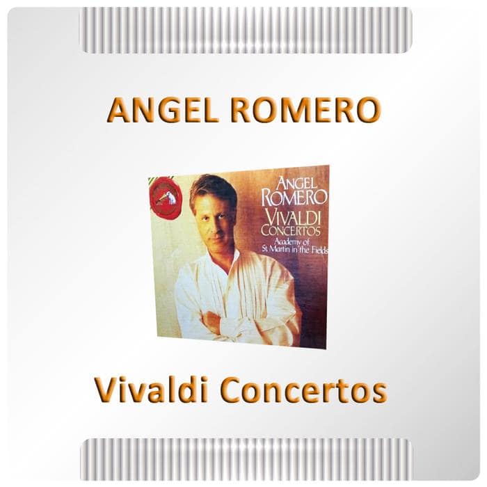 CD Musik Ex Koleksi Pribadi - Angel Romero - Vivaldi Concertos