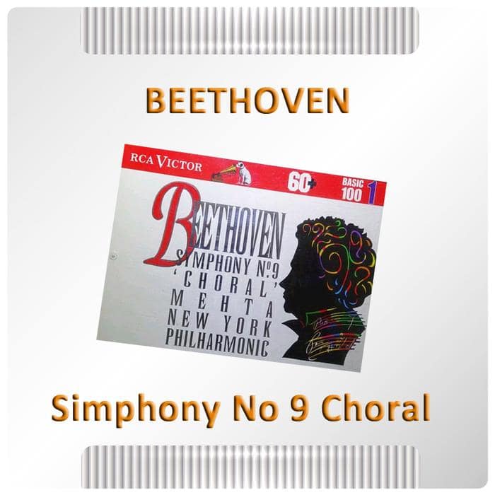 CD Musik Ex Koleksi Pribadi - Beethoven Symphony No.-9 - Choral