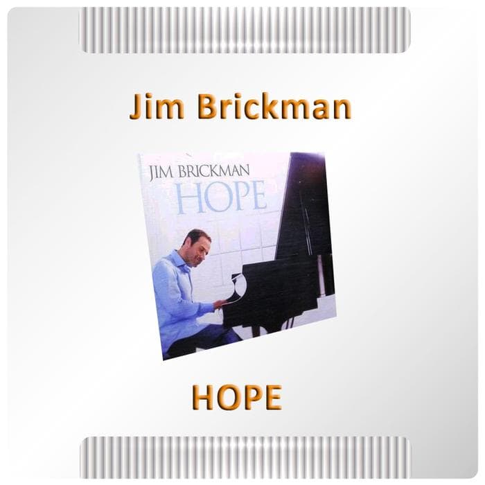CD Musik Ex Koleksi Pribadi - Jim Brickman - Hope