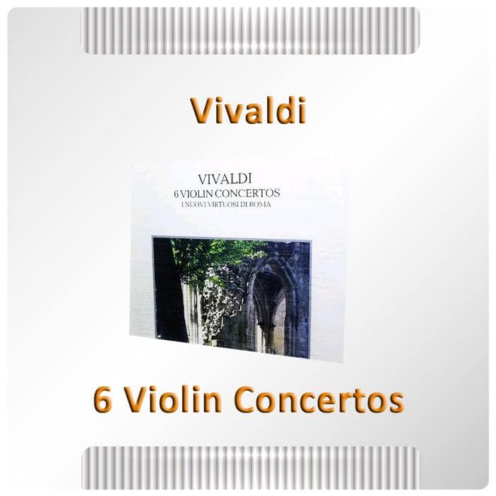 CD Musik Ex Koleksi Pribadi - Vivaldi - 6 Violin Concertos