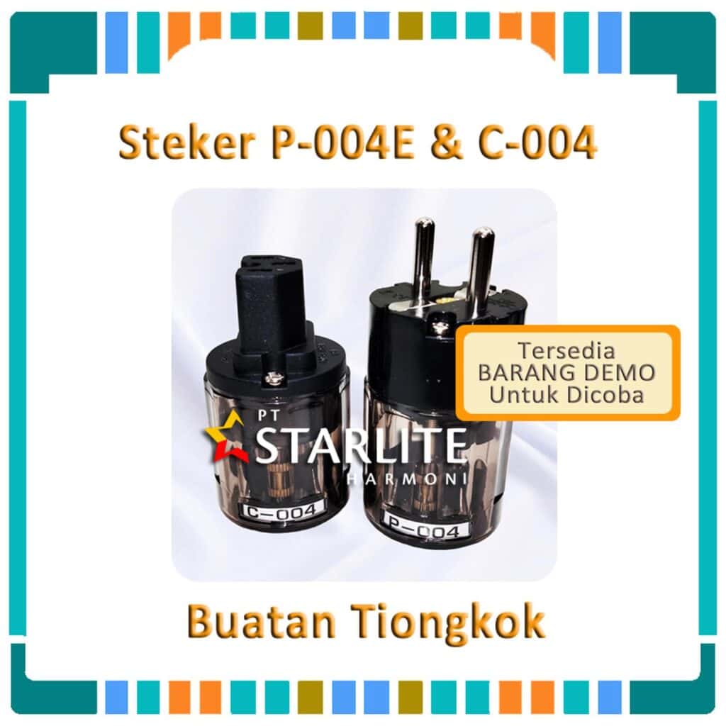 Steker P-004E & C-004 Model Eropa