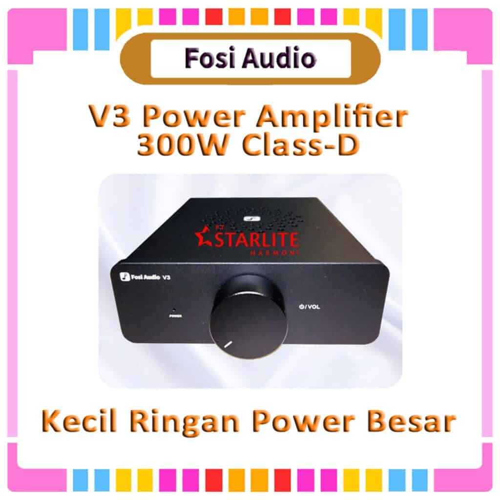 Fosi Audio V3 Power Amplifier 300W Class D