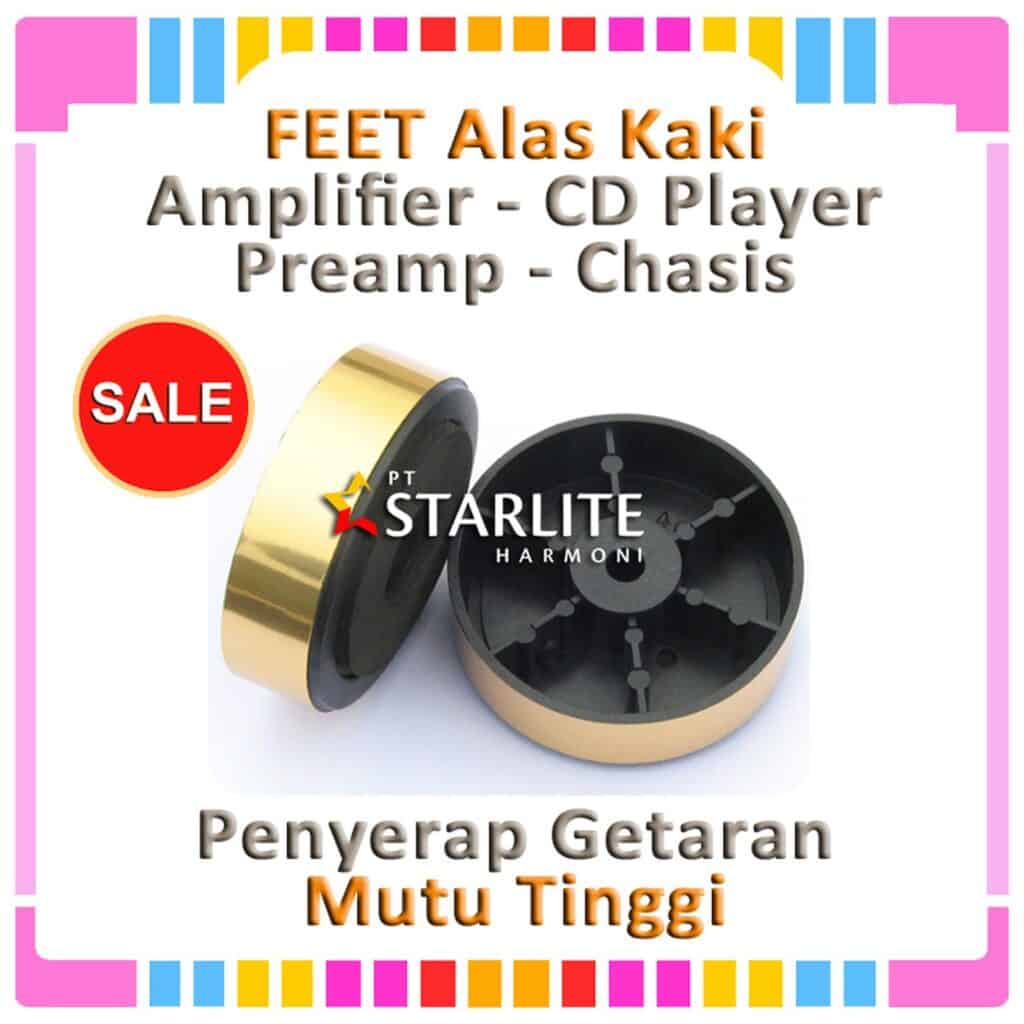 FEET Alas Kaki Amplifier CD Player Preamp Chasis - Harga per 4 buah