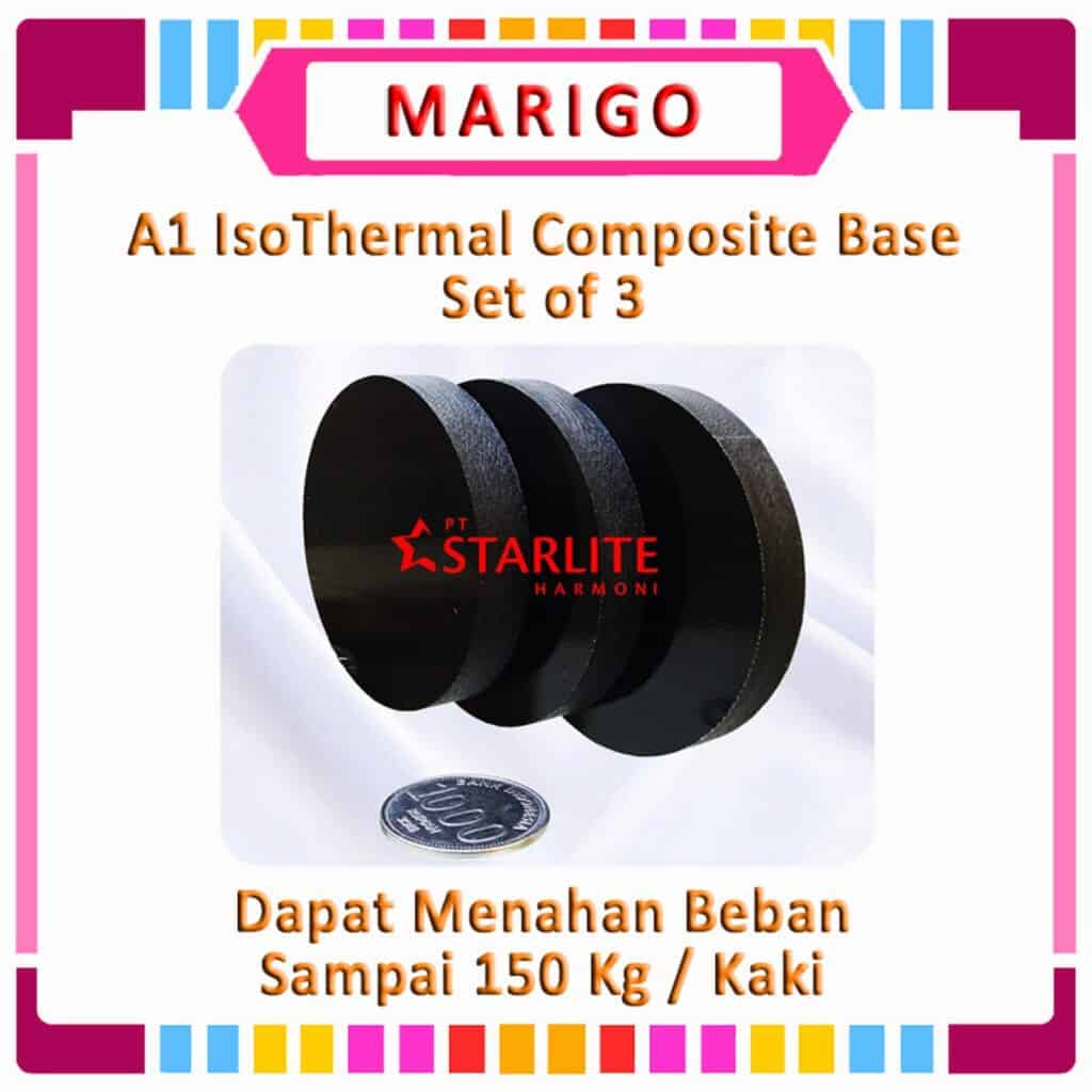 A1-IsoThermal Composite Base - set of 3 - Marigo Audio
