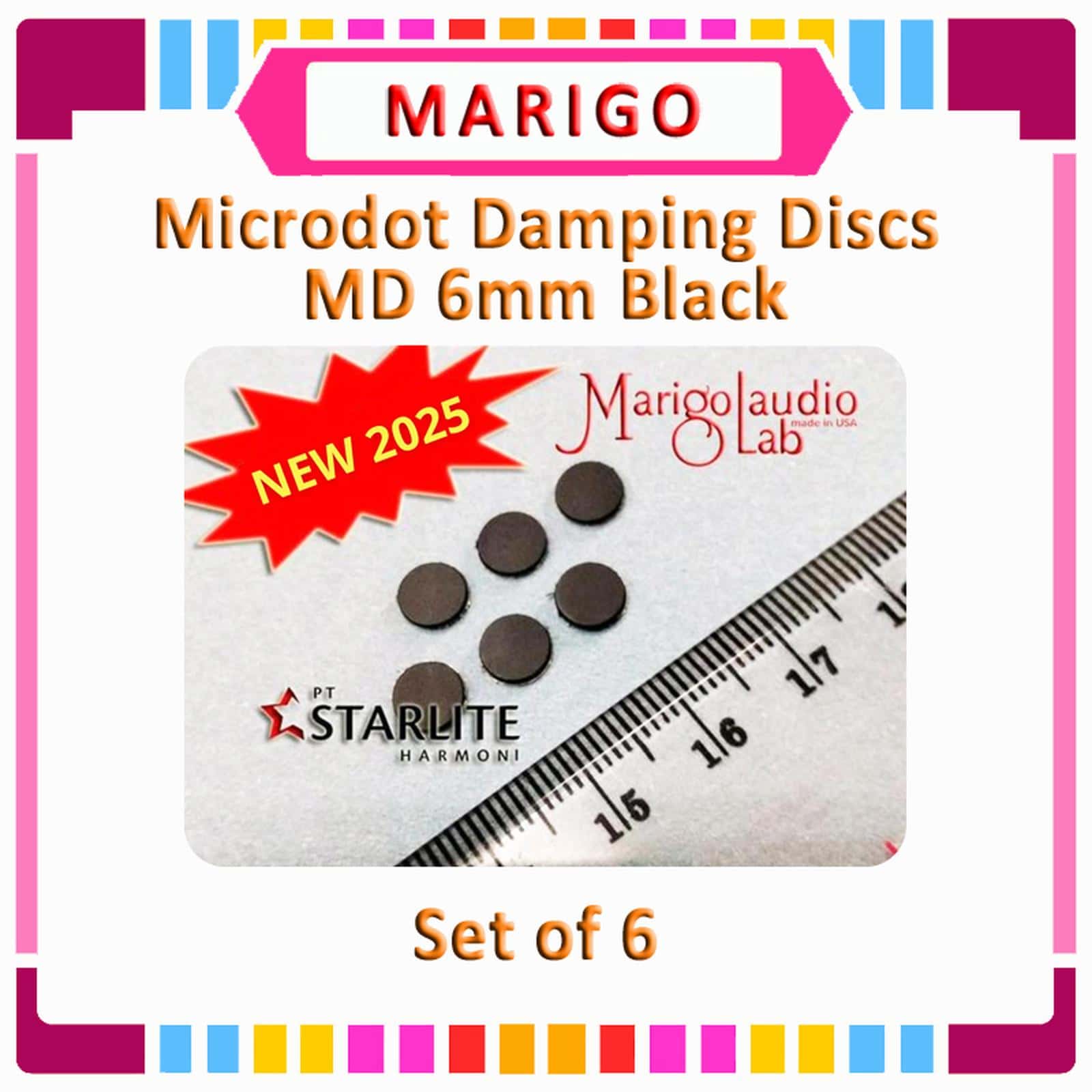 Marigo Audio Labs Microdot Damping Discs
