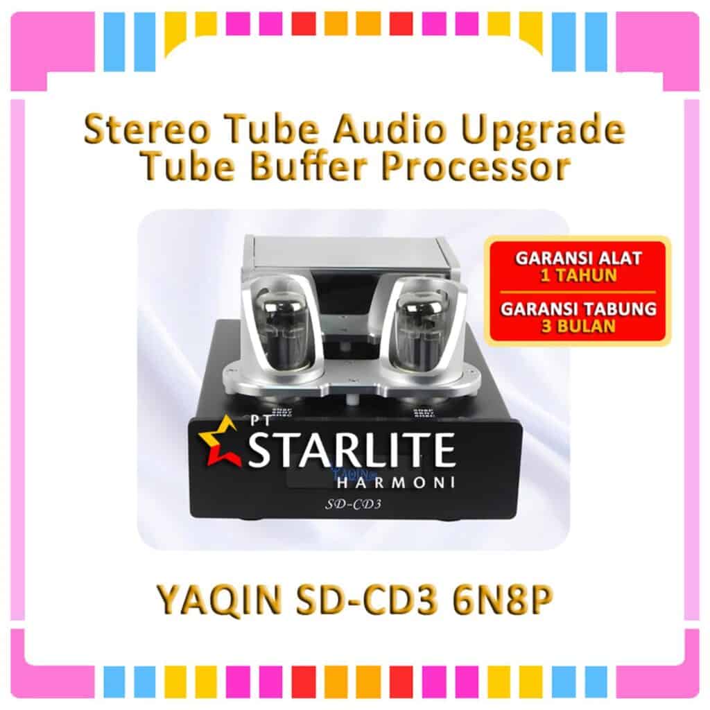 YAQIN SD-CD3 6N8P Stereo Tube Audio Upgrade Tube Buffer Processor