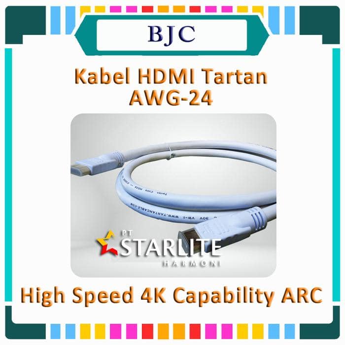 Kabel HDMI Tartan AWG24 5Ft Blue Jeans Cables USA