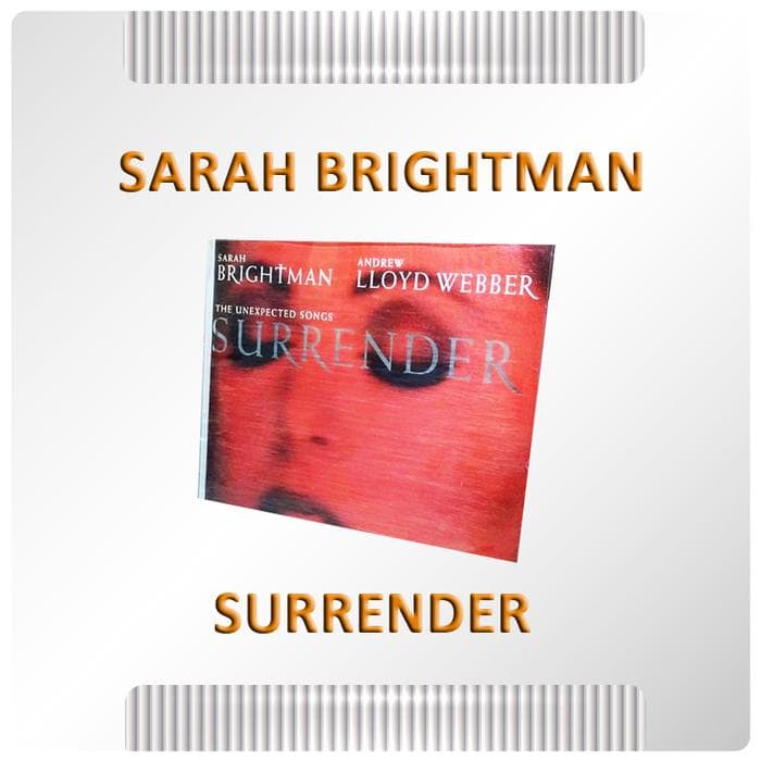 CD Musik Ex Koleksi Pribadi - Sarah Brightman - Surrender